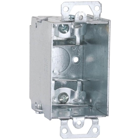 Southwire Electrical Box, 12.5 cu in, Wall Box Type, 1 Gang, Steel, Rectangular Shape G601-BX-UPC